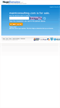 Mobile Screenshot of maintconsulting.com
